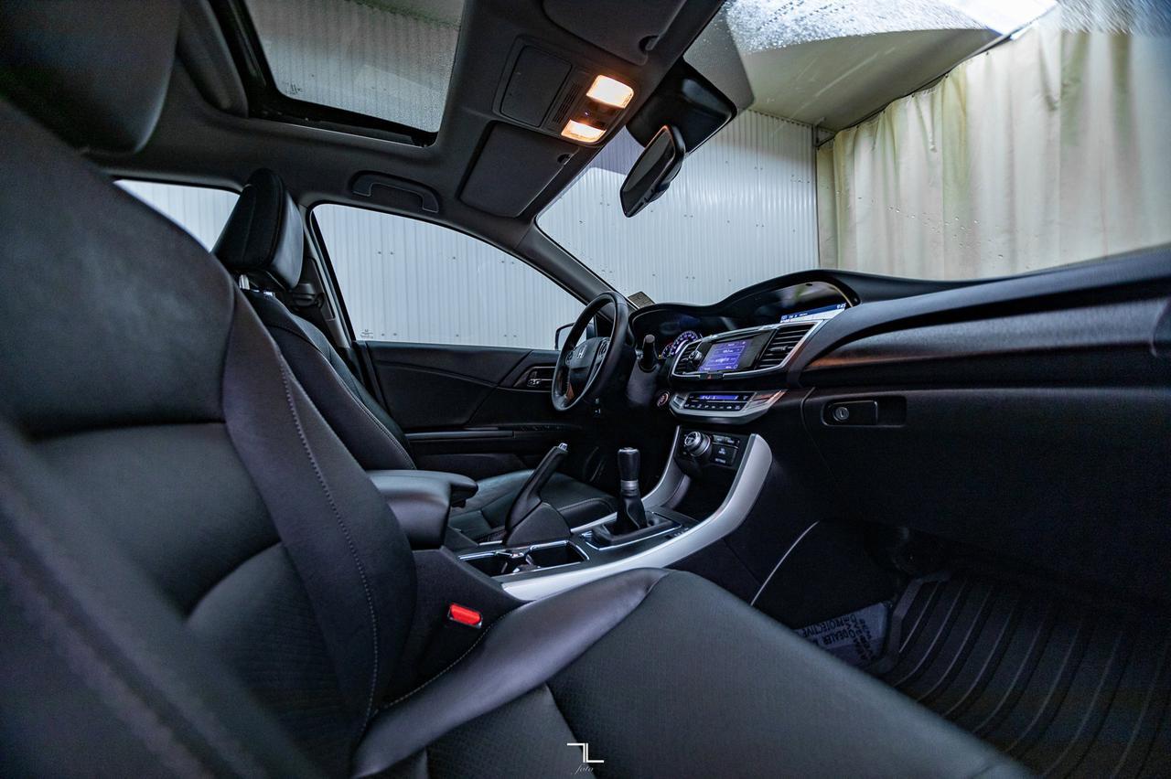 2014 Honda Accord Sedan Touring Manual Leather Roof Nav BCam Red Deer AB