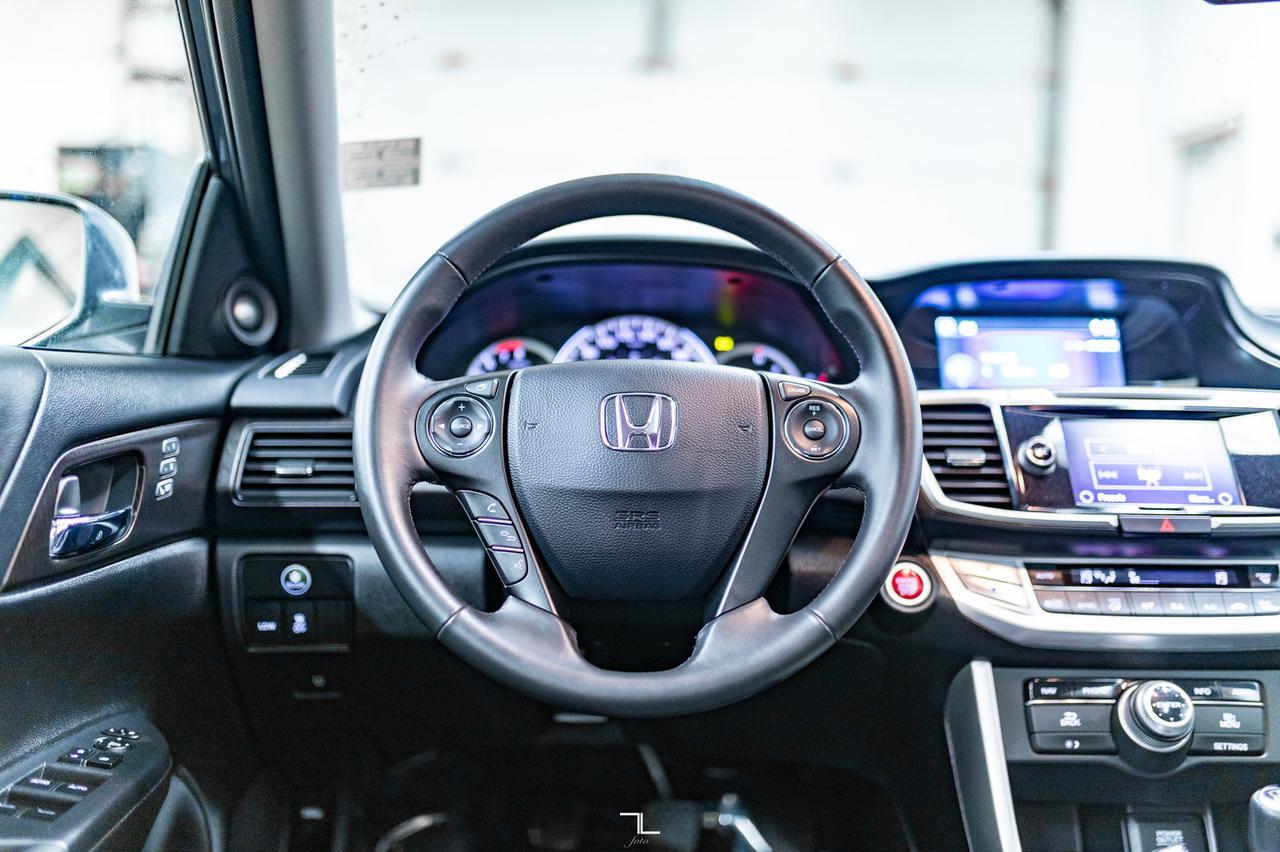 2014 Honda Accord Sedan Touring Manual Leather Roof Nav BCam Red Deer AB