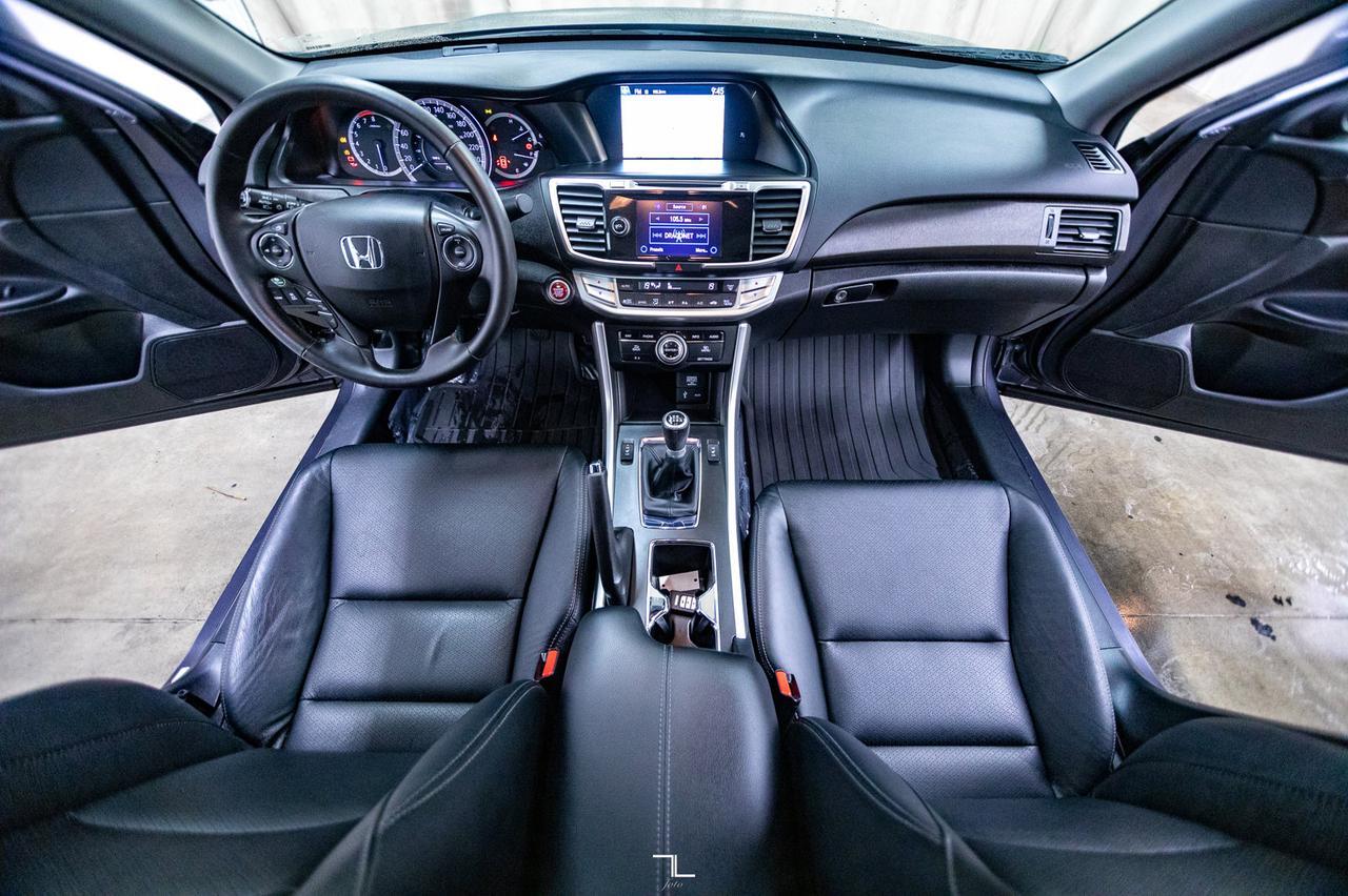 2014 Honda Accord Sedan Touring Manual Leather Roof Nav BCam Red Deer AB