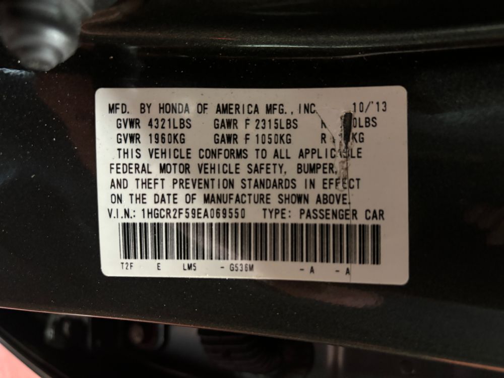 2014 Honda Accord Sport Franklin OH