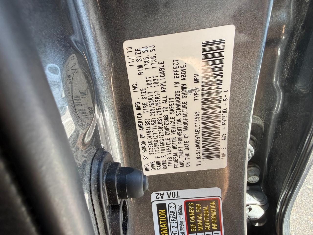 2014 Honda CR-V 2WD 5dr EX-L Jacksonville FL