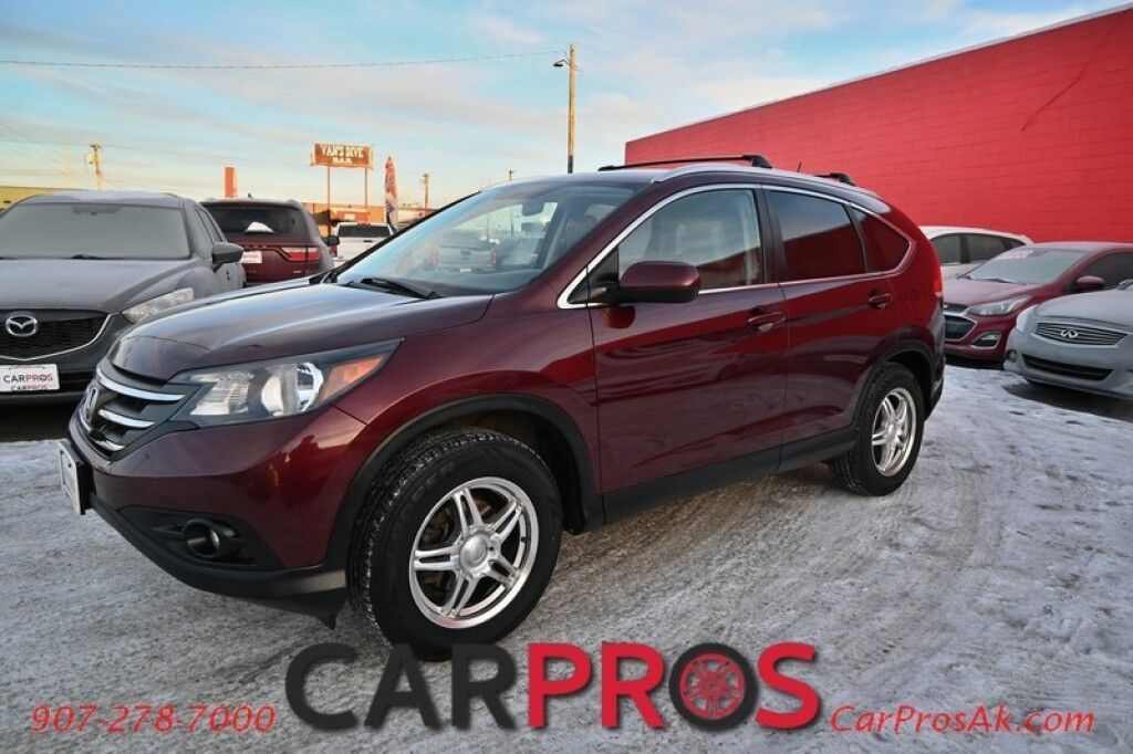 2014 Honda CR-V EX-L - 2.4L - All Wheel Drive - Block Heater - Fog Lights - Leather Heated Seats - Sunroof - Powered Windows & Door Locks