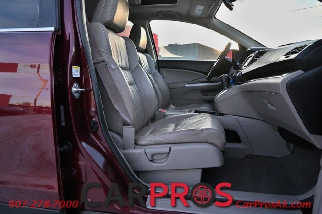 2014 Honda CR-V EX-L - All Wheel Drive - Power & Leather Heated Seats - Sunroof - Navigation - Powered Windows & Door Locks - Fog Lights - Block Heater - Keyless Entry - 1 Owner Anchorage AK