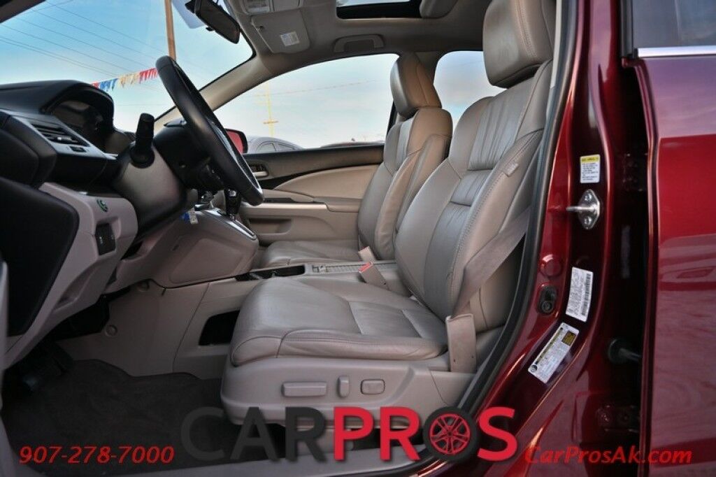 2014 Honda CR-V EX-L - All Wheel Drive - Power & Leather Heated Seats - Sunroof - Navigation - Powered Windows & Door Locks - Fog Lights - Block Heater - Keyless Entry - 1 Owner Anchorage AK