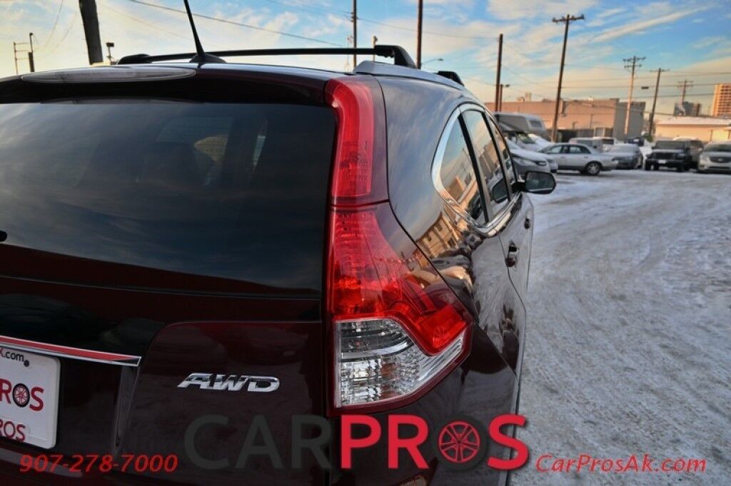 2014 Honda CR-V EX-L - All Wheel Drive - Power & Leather Heated Seats - Sunroof - Navigation - Powered Windows & Door Locks - Fog Lights - Block Heater - Keyless Entry - 1 Owner Anchorage AK