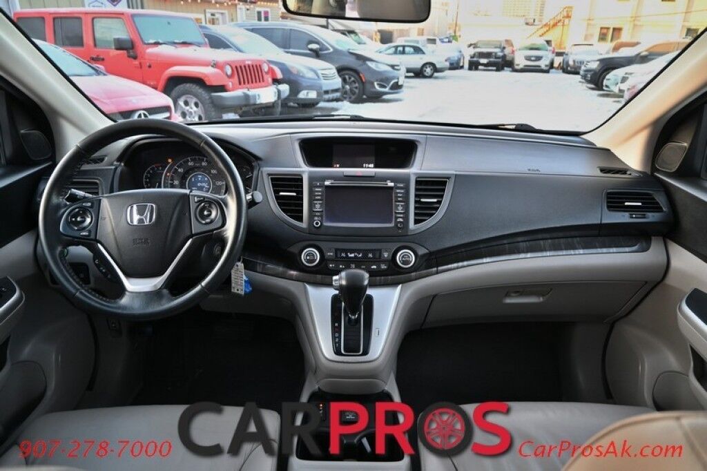 2014 Honda CR-V EX-L - All Wheel Drive - Power & Leather Heated Seats - Sunroof - Navigation - Powered Windows & Door Locks - Fog Lights - Block Heater - Keyless Entry - 1 Owner Anchorage AK