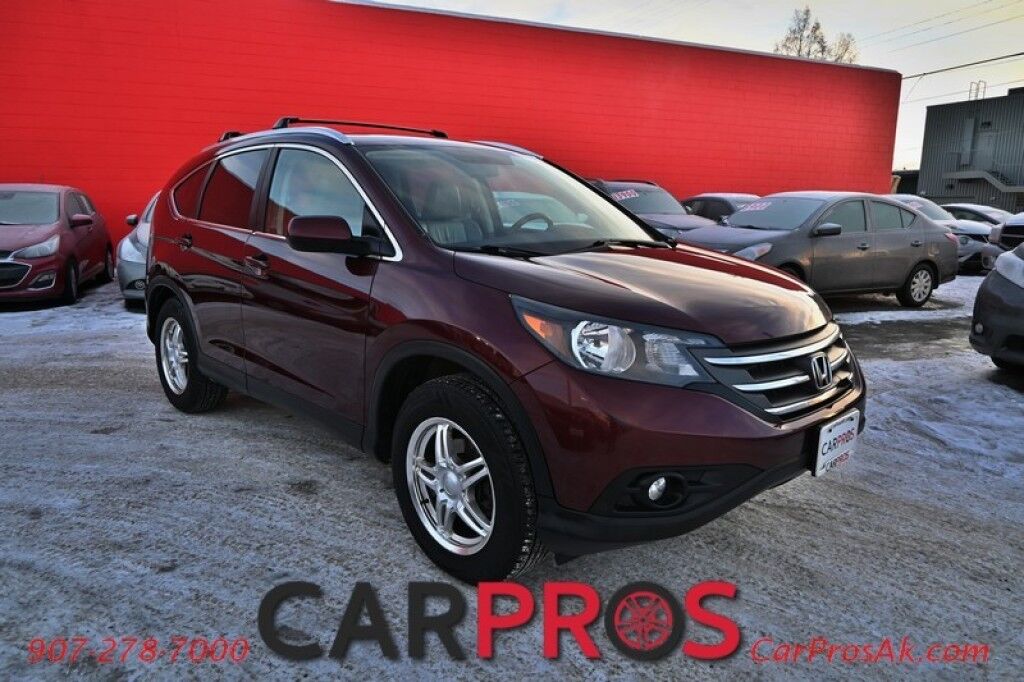 2014 Honda CR-V EX-L - All Wheel Drive - Power & Leather Heated Seats - Sunroof - Navigation - Powered Windows & Door Locks - Fog Lights - Block Heater - Keyless Entry - 1 Owner Anchorage AK