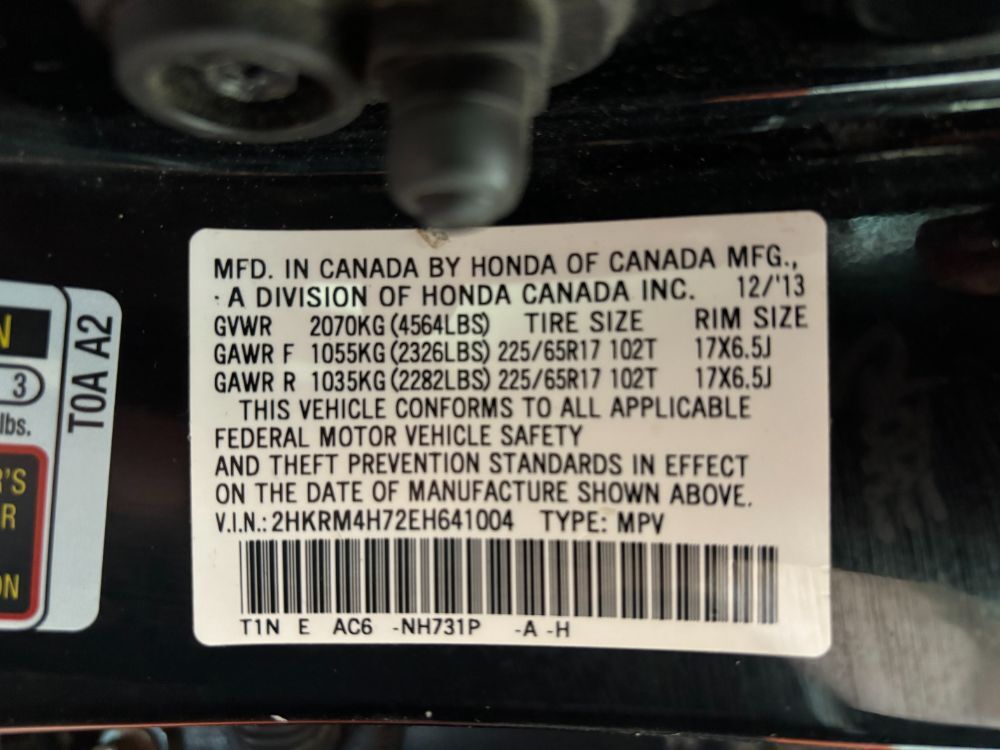 2014 Honda CR-V EX-L Franklin OH