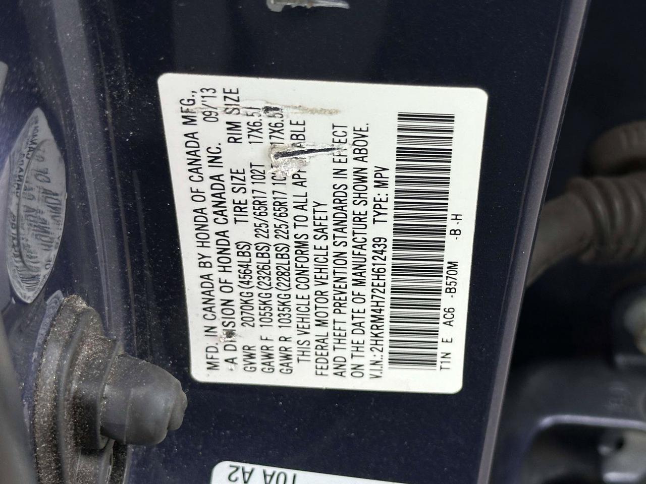 2014 Honda CR-V EX-L Alexandria VA