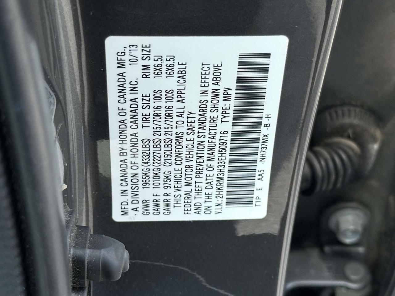 2014 Honda CR-V LX Alexandria VA