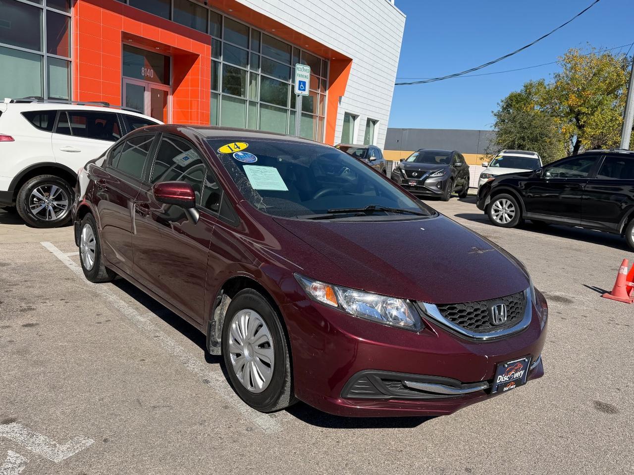 2014 Honda Civic LX Sedan CVT Austin TX