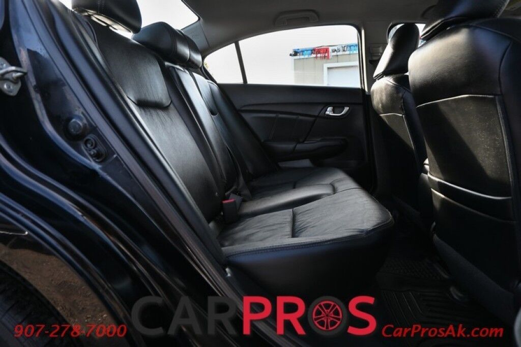 2014 Honda Civic Sedan EX-L - 1.8L - Automatic - Push To Start - Heated Front Leather Seats - Bluetooth - Backup Camera - Moonroof Anchorage AK