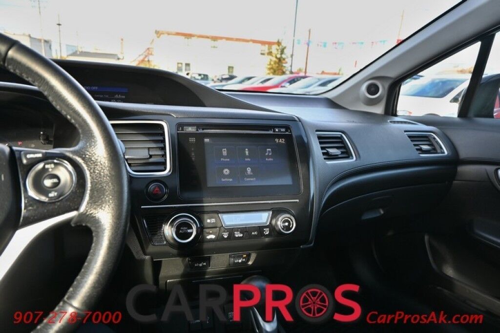 2014 Honda Civic Sedan EX-L - 1.8L - Automatic - Push To Start - Heated Front Leather Seats - Bluetooth - Backup Camera - Moonroof Anchorage AK