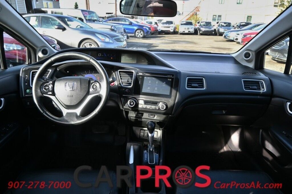 2014 Honda Civic Sedan EX-L - 1.8L - Automatic - Push To Start - Heated Front Leather Seats - Bluetooth - Backup Camera - Moonroof Anchorage AK