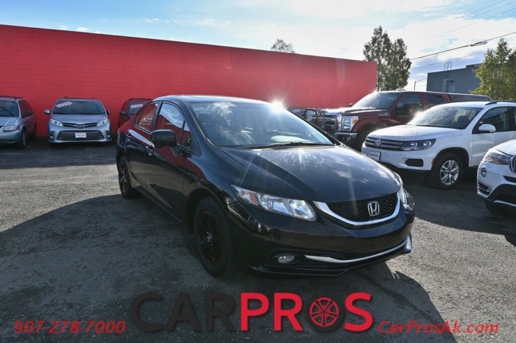 2014 Honda Civic Sedan EX-L - 1.8L - Automatic - Push To Start - Heated Front Leather Seats - Bluetooth - Backup Camera - Moonroof Anchorage AK