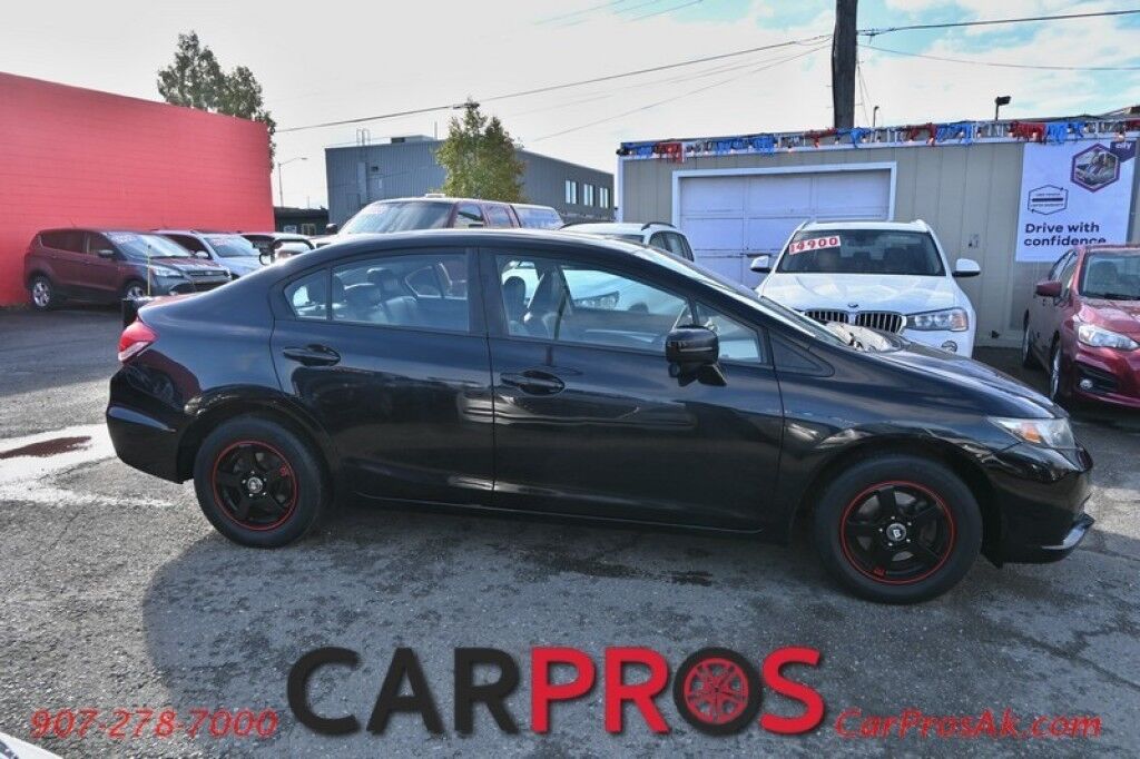 2014 Honda Civic Sedan EX-L - 1.8L - Automatic - Push To Start - Heated Front Leather Seats - Bluetooth - Backup Camera - Moonroof Anchorage AK