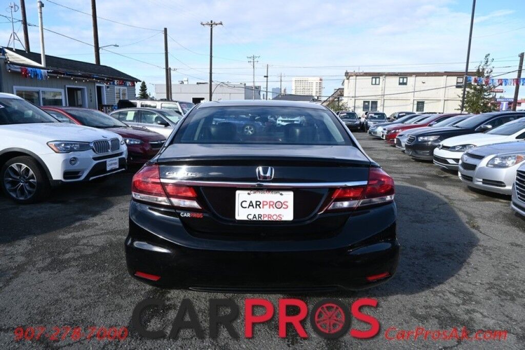 2014 Honda Civic Sedan EX-L - 1.8L - Automatic - Push To Start - Heated Front Leather Seats - Bluetooth - Backup Camera - Moonroof Anchorage AK