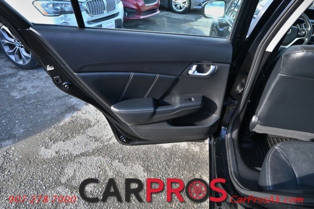 2014 Honda Civic Sedan EX-L - 1.8L - Automatic - Push To Start - Heated Front Leather Seats - Bluetooth - Backup Camera - Moonroof Anchorage AK