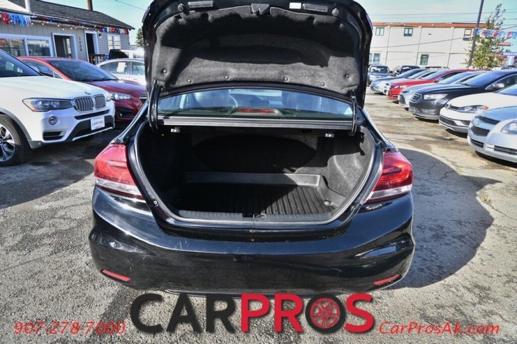 2014 Honda Civic Sedan EX-L - 1.8L - Automatic - Push To Start - Heated Front Leather Seats - Bluetooth - Backup Camera - Moonroof Anchorage AK