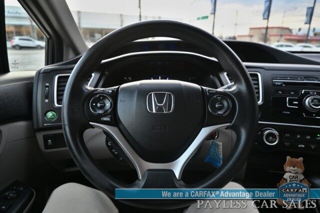 2014 Honda Civic Sedan LX / 1.8L I4 / Premium Cloth Seats / Power Windows, Mirrors & Locks / Bluetooth / Aux Input / Cruise Control / Keyless Entry / Back Up Camera / Block Heater / Only 67K Miles / 39 MPG Anchorage AK 2014 Honda Civic Sedan LX / 1.8L I4 / Premium Cloth Seats / Power Windows, Mirrors & Locks / Bluetooth / Aux Input / Cruise Control / Keyless Entry / Back Up Camera / Block Heater / Only 67K Miles / 39 MPG Anchorage AK