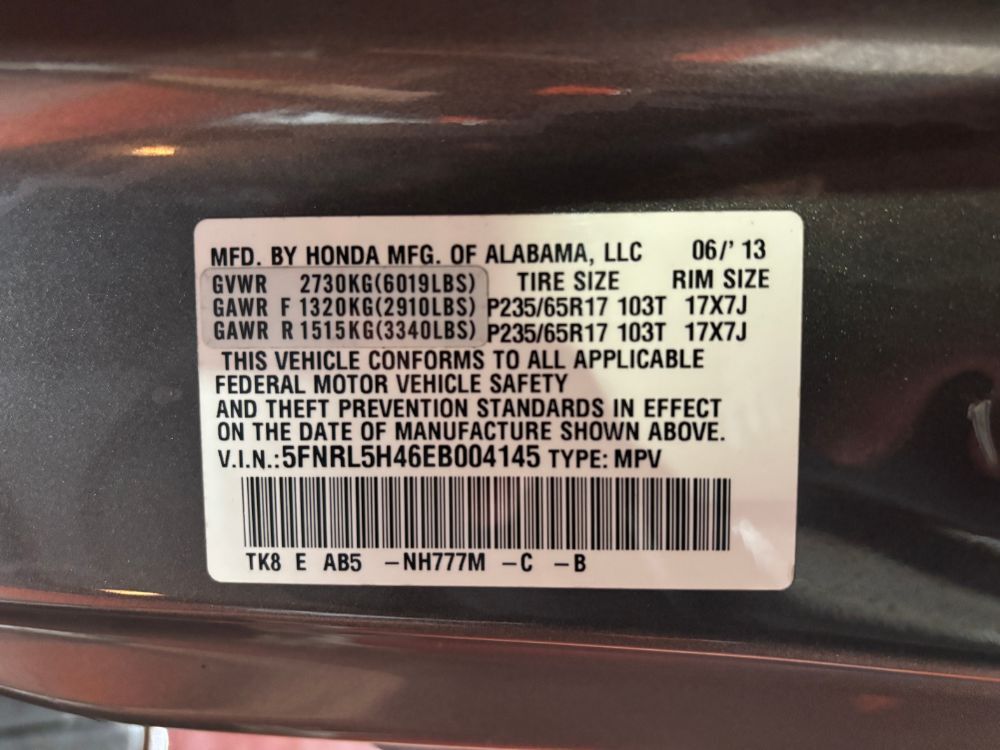 2014 Honda Odyssey EX Franklin OH
