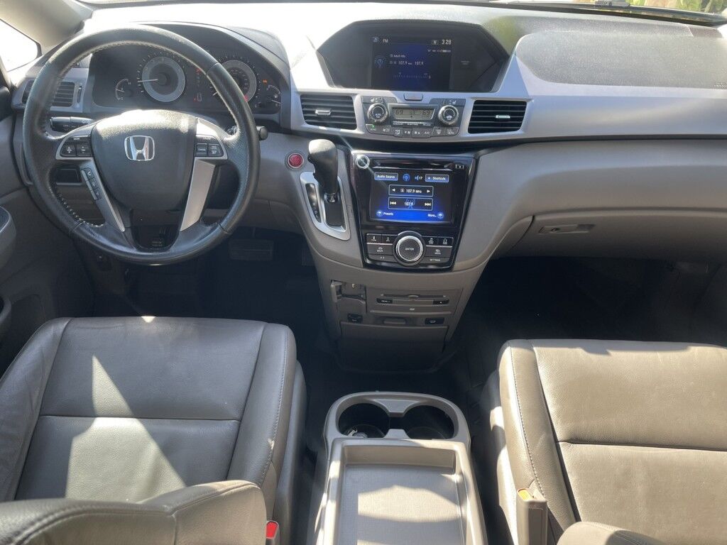 2014 Honda Odyssey EX-L~BLUETOOTH~CRUISE CONTROL~LEATHER TRIMMED SEATS~POWER LIFTGATE~POWER SLINDING DOORS~THIRD ROW SEATING Sarasota FL