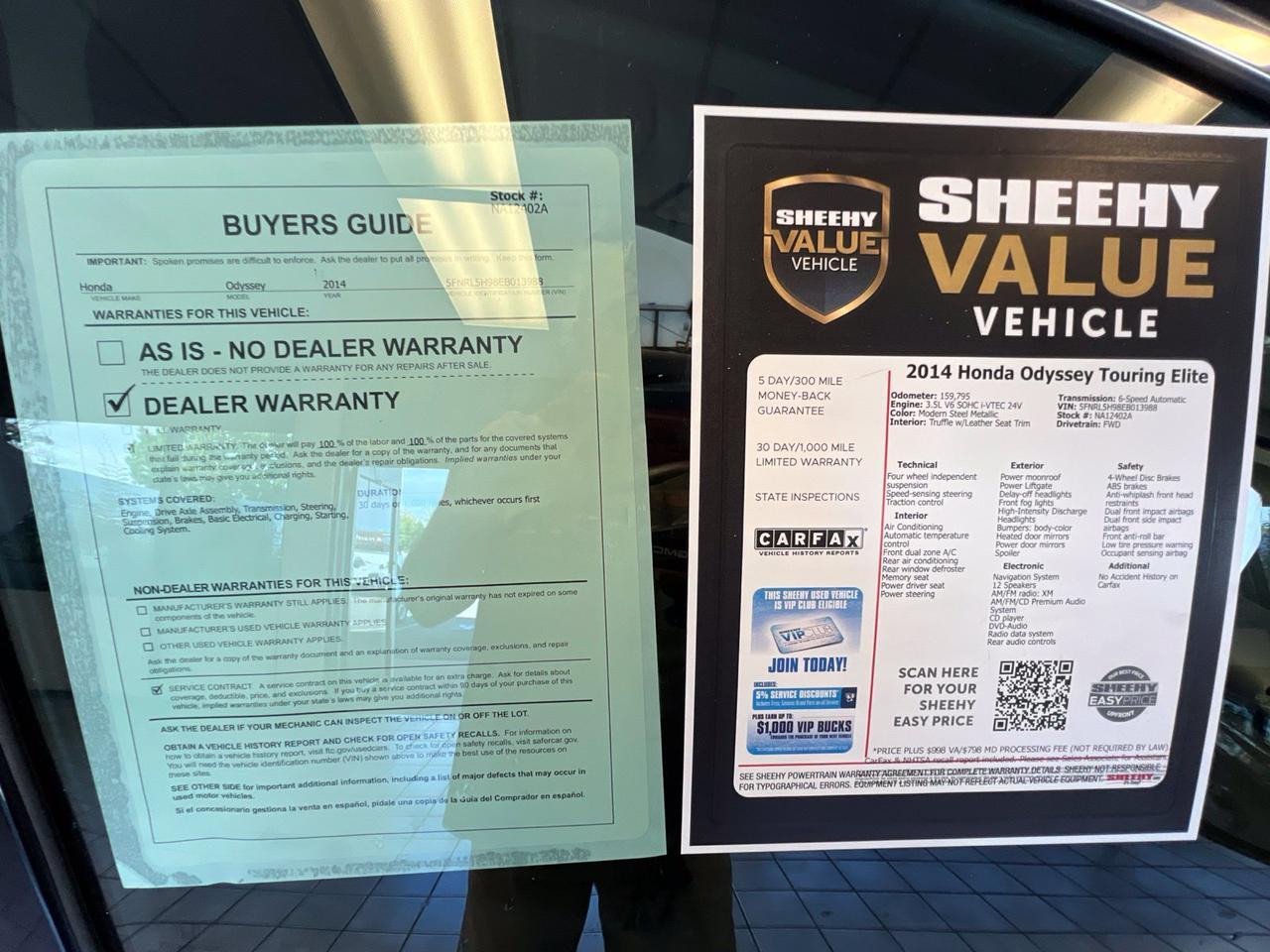 2014 Honda Odyssey Touring Elite Richmond VA
