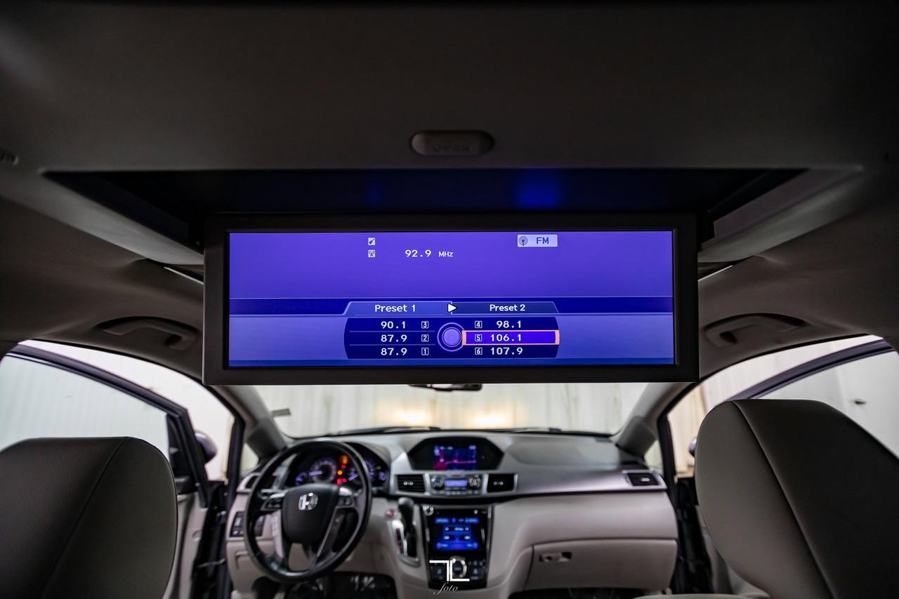 2014 Honda Odyssey Touring Leather Roof Nav DVD Red Deer AB