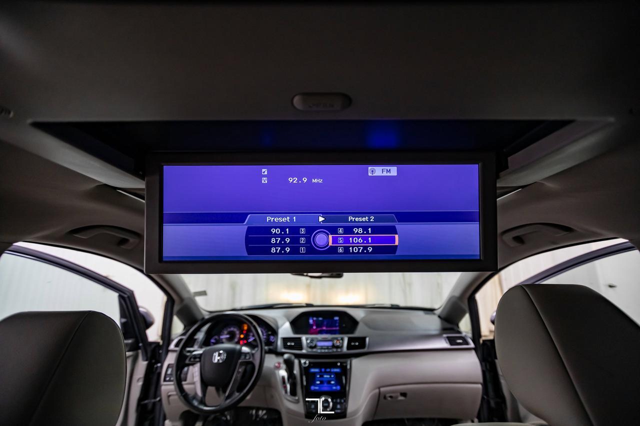 2014 Honda Odyssey Touring Leather Roof Nav DVD Red Deer AB