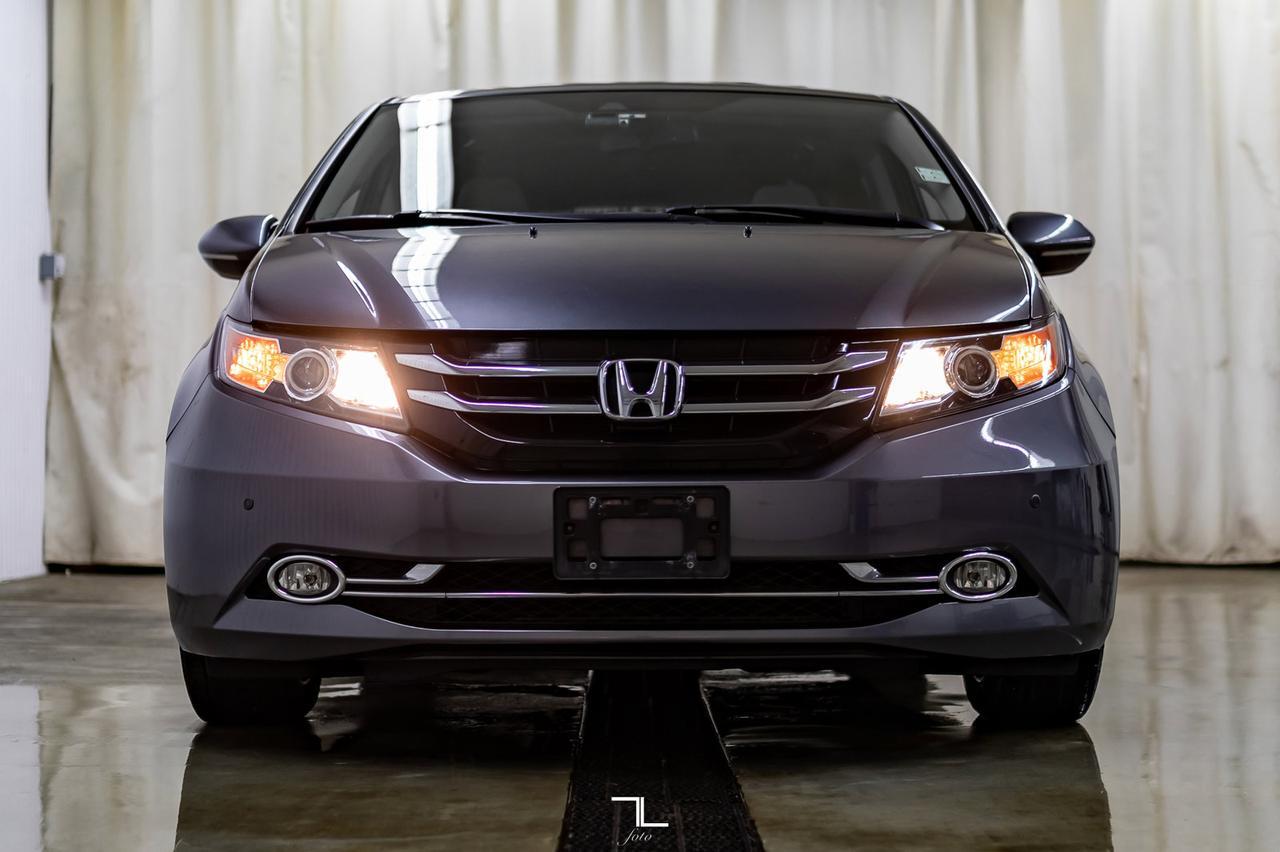 2014 Honda Odyssey Touring Leather Roof Nav DVD Red Deer AB