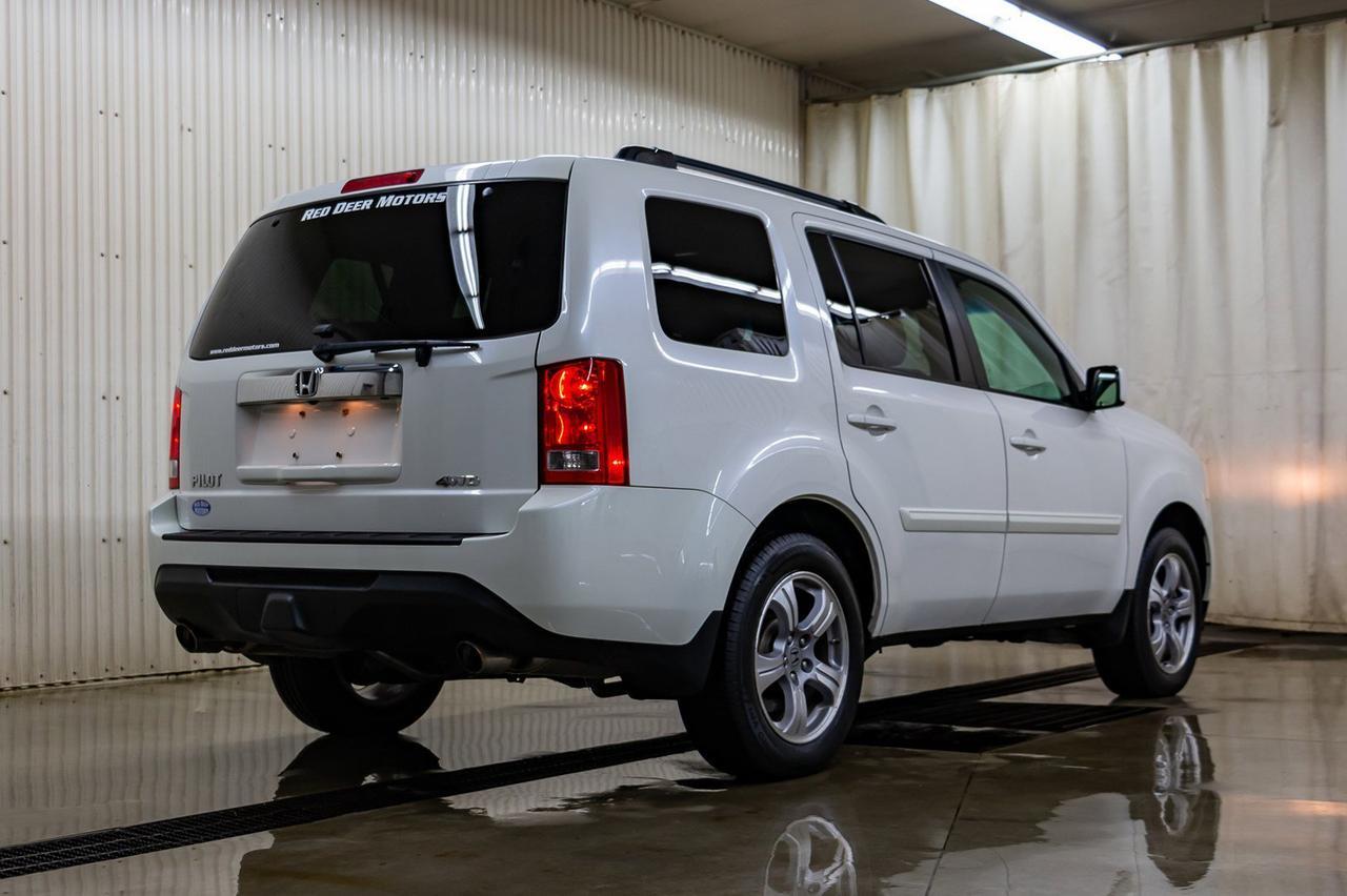 2014 Honda Pilot AWD EX-L 3rd Row Leather Roof Red Deer AB
