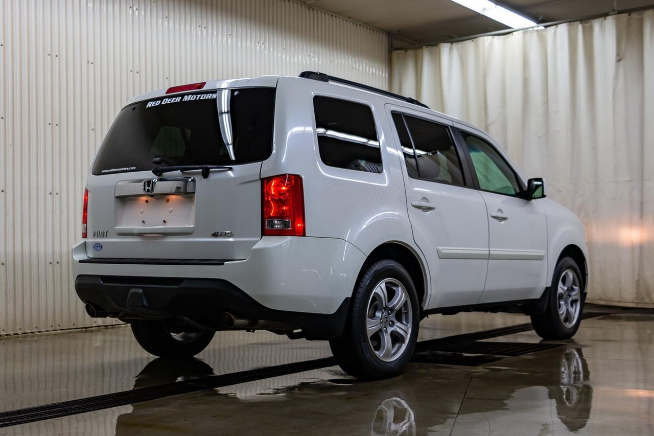 2014 Honda Pilot AWD EX-L 3rd Row Leather Roof Red Deer AB