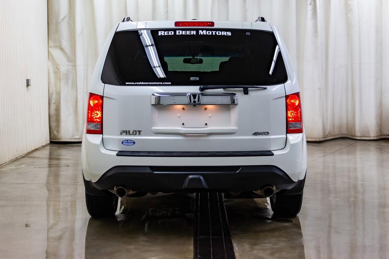 2014 Honda Pilot AWD EX-L 3rd Row Leather Roof Red Deer AB