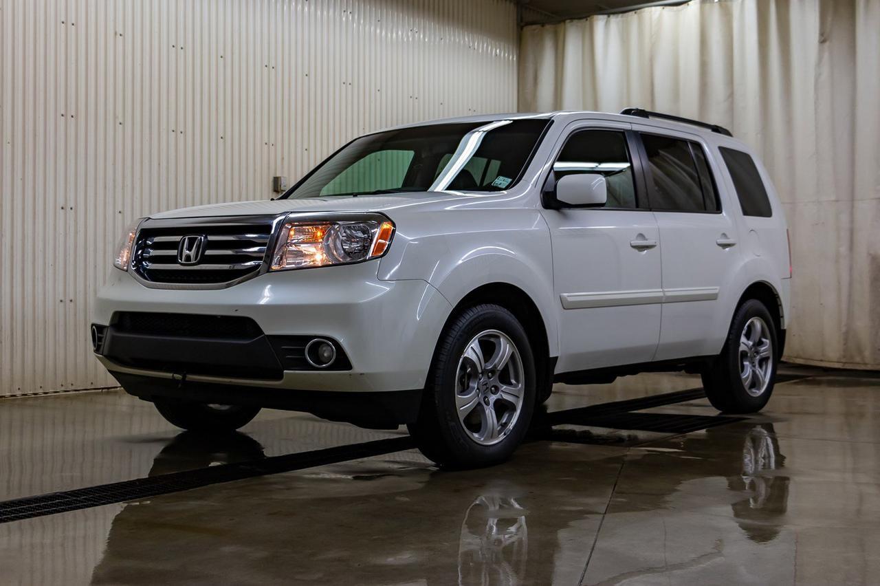2014 Honda Pilot AWD EX-L 3rd Row Leather Roof Red Deer AB