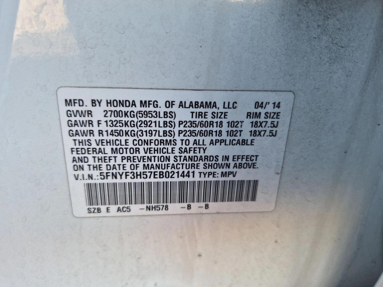 2014 Honda Pilot EX-L Roseville CA