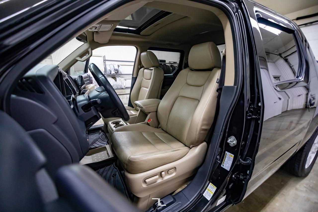 2014 Honda Ridgeline 4x4 Crew Cab Touring Leather Roof Nav Red Deer AB