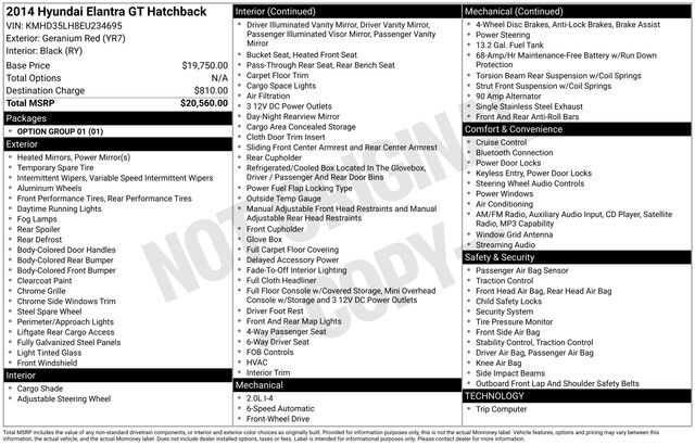 2014 Hyundai Elantra GT Base Raleigh NC
