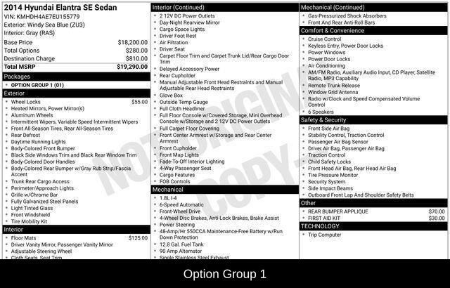 2014 Hyundai Elantra SE Raleigh NC