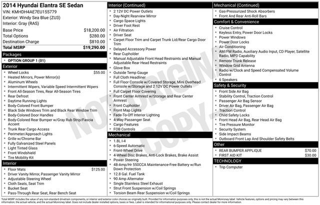 2014 Hyundai Elantra SE Raleigh NC