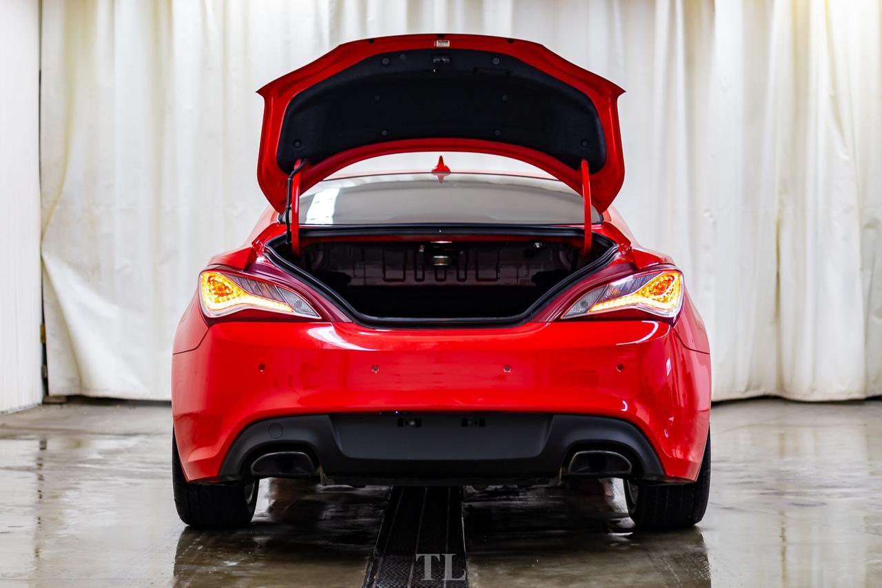 2014 Hyundai Genesis Coupe Premium Leather Roof Nav BCam Red Deer AB