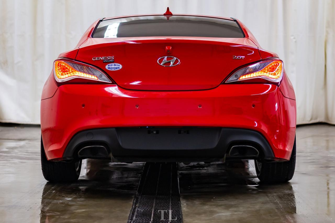 2014 Hyundai Genesis Coupe Premium Leather Roof Nav BCam Red Deer AB