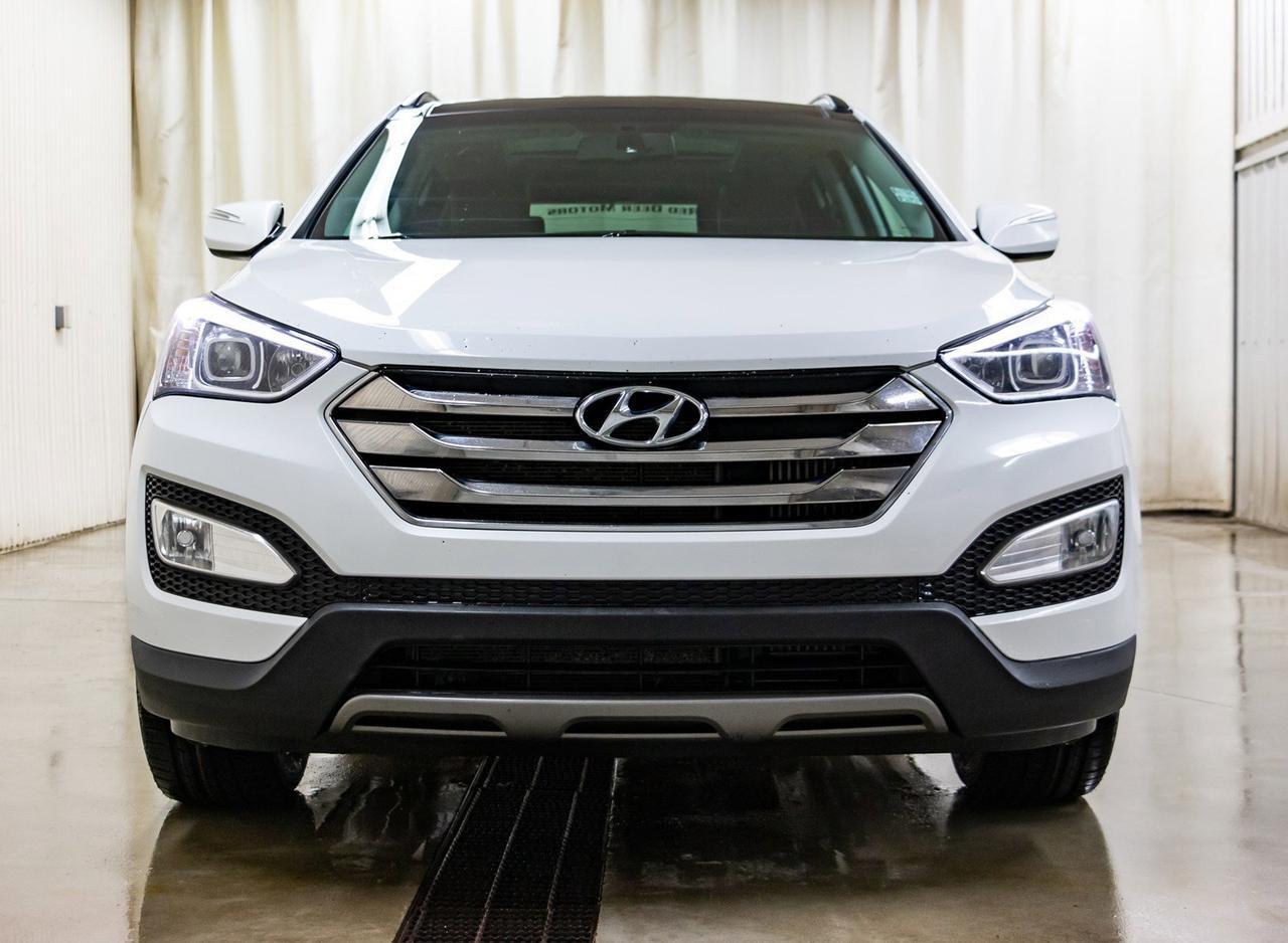 2014 Hyundai Santa Fe Sport AWD Premium Leather Roof BCam Red Deer AB