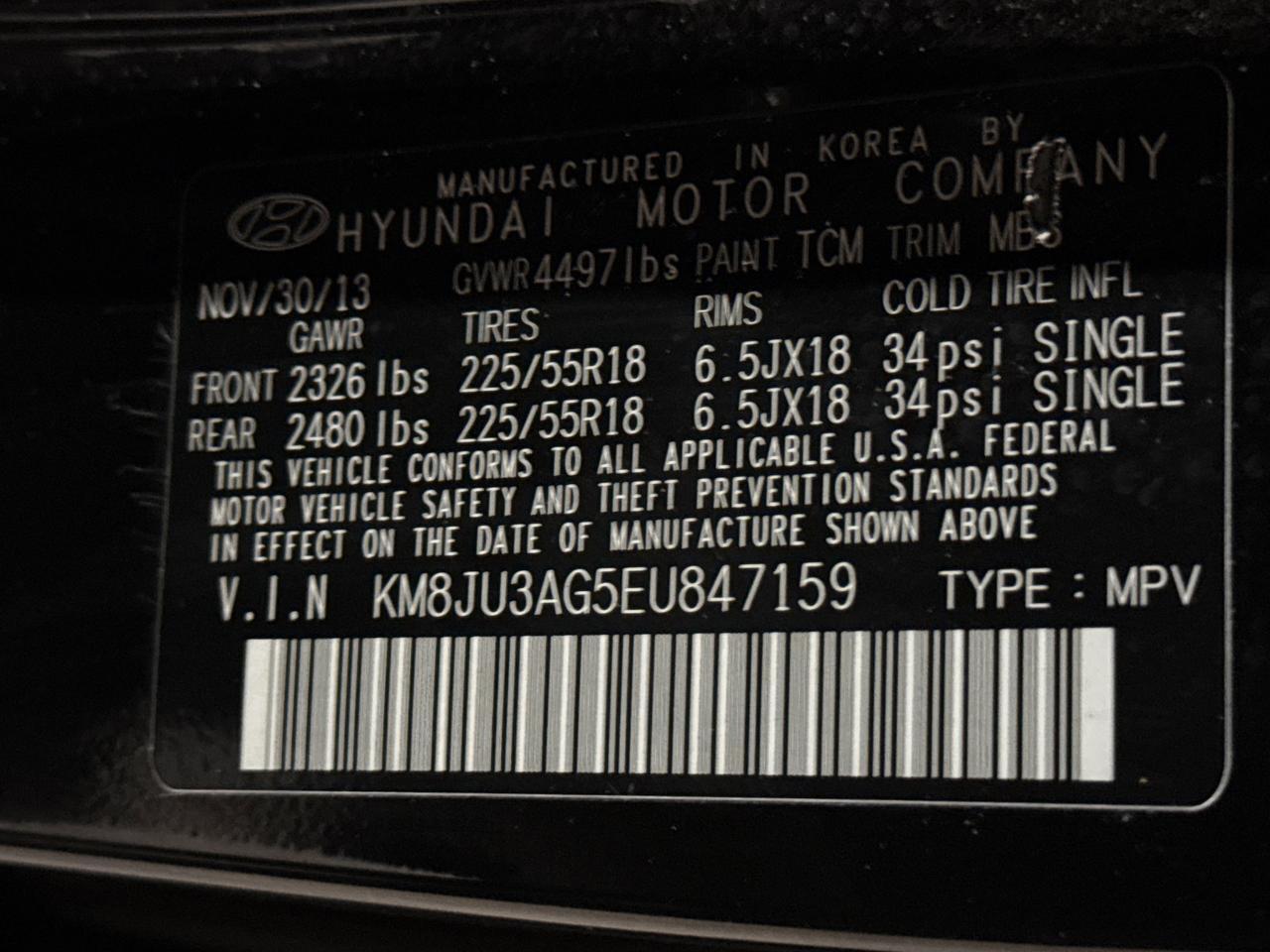 2014 Hyundai Tucson Limited San Antonio TX