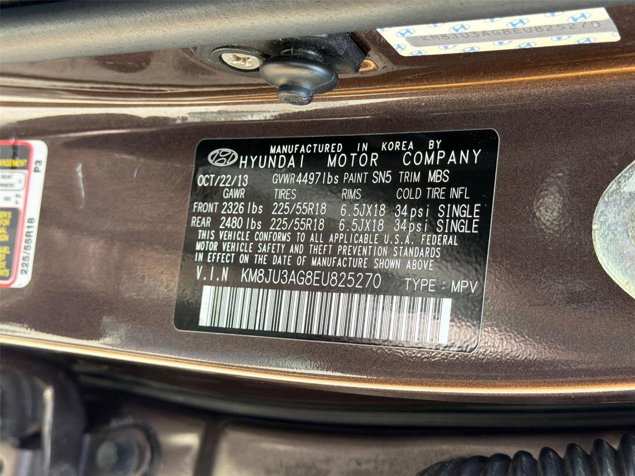 2014 Hyundai Tucson Limited Hagerstown MD