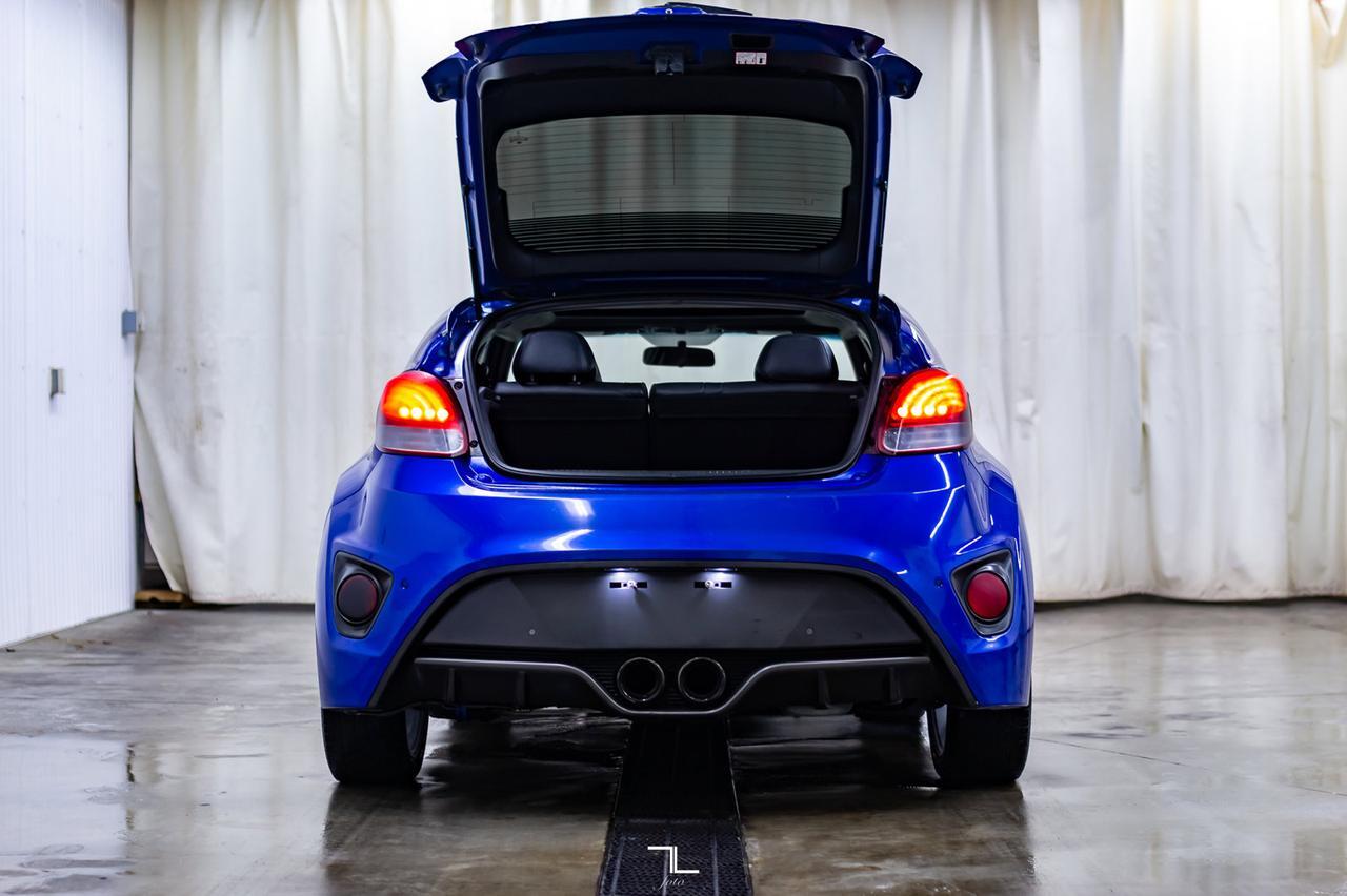 2014 Hyundai Veloster Turbo Leather Roof Nav BCam Red Deer AB