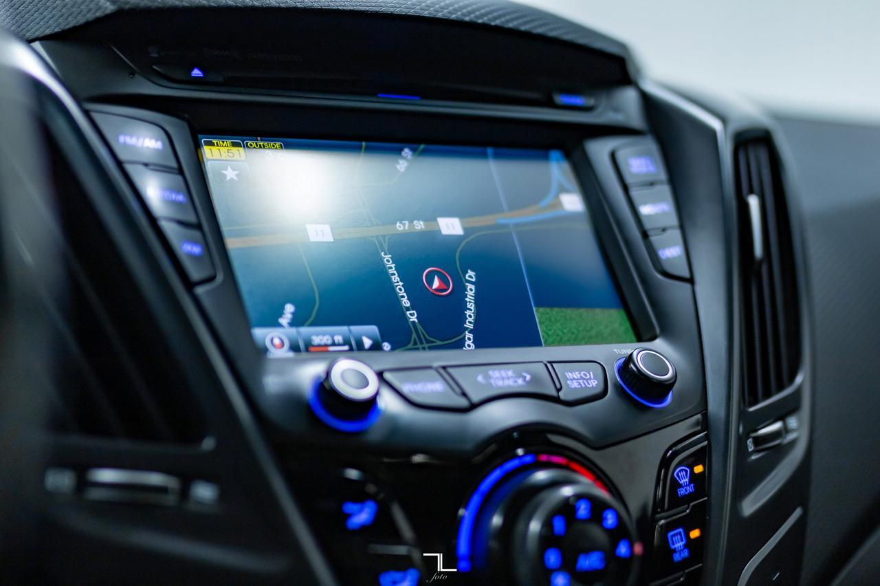 2014 Hyundai Veloster Turbo Leather Roof Nav BCam Red Deer AB