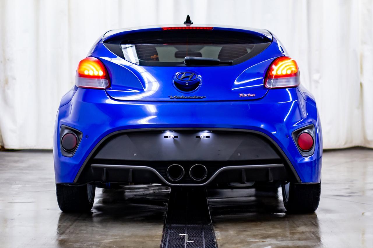 2014 Hyundai Veloster Turbo Leather Roof Nav BCam Red Deer AB