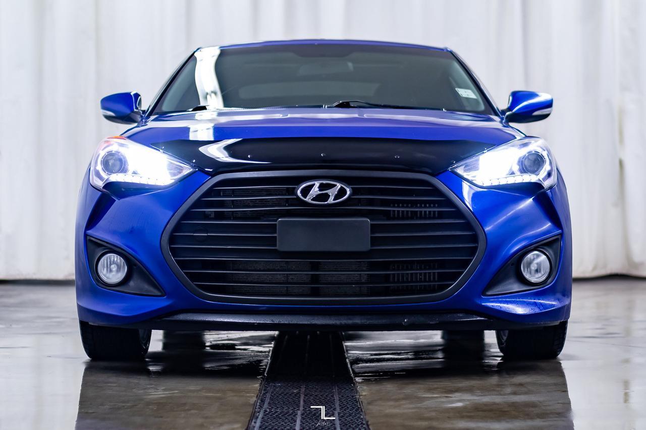 2014 Hyundai Veloster Turbo Leather Roof Nav BCam Red Deer AB