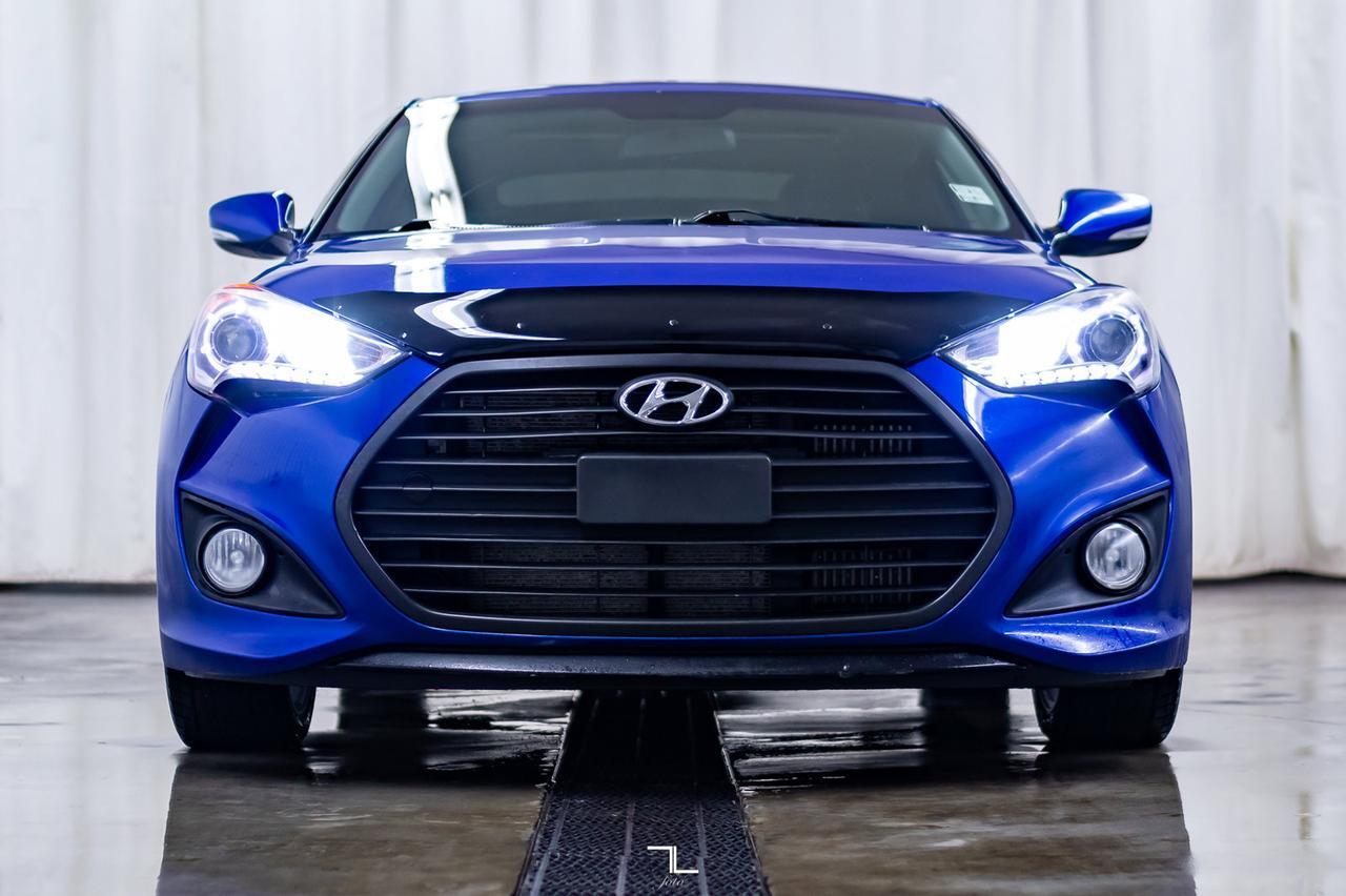 2014 Hyundai Veloster Turbo Leather Roof Nav BCam Red Deer AB