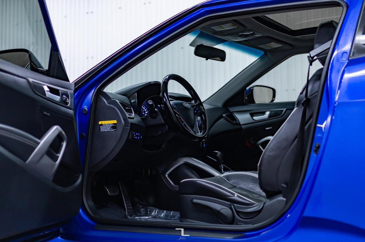 2014 Hyundai Veloster Turbo Leather Roof Nav BCam Red Deer AB